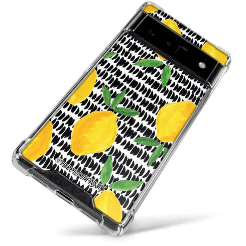 Bouffants and Broken Hearts Lemons 2 Google Pixel 6 Clear Case